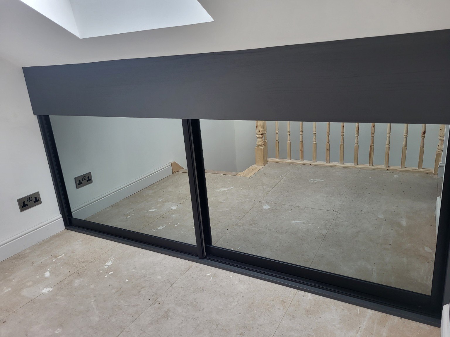 Black Sliding Doors by D Lawson Joinery